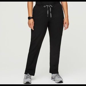 Figs petite xxs Yola black scrub pants